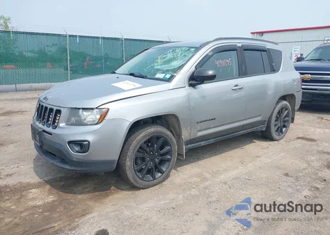 2015 Jeep Compass Altitude Edition from USA, damaged, VIN 1C4NJDBB1FD216370